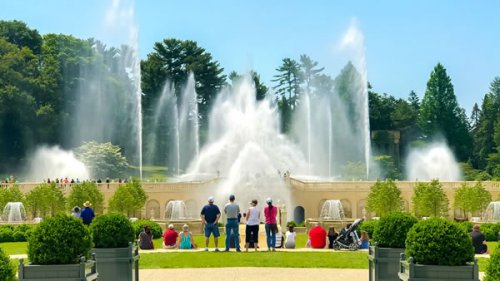 費(fèi)城長(zhǎng)木公園水景噴泉